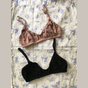 Two Pansy Bras Made in USA